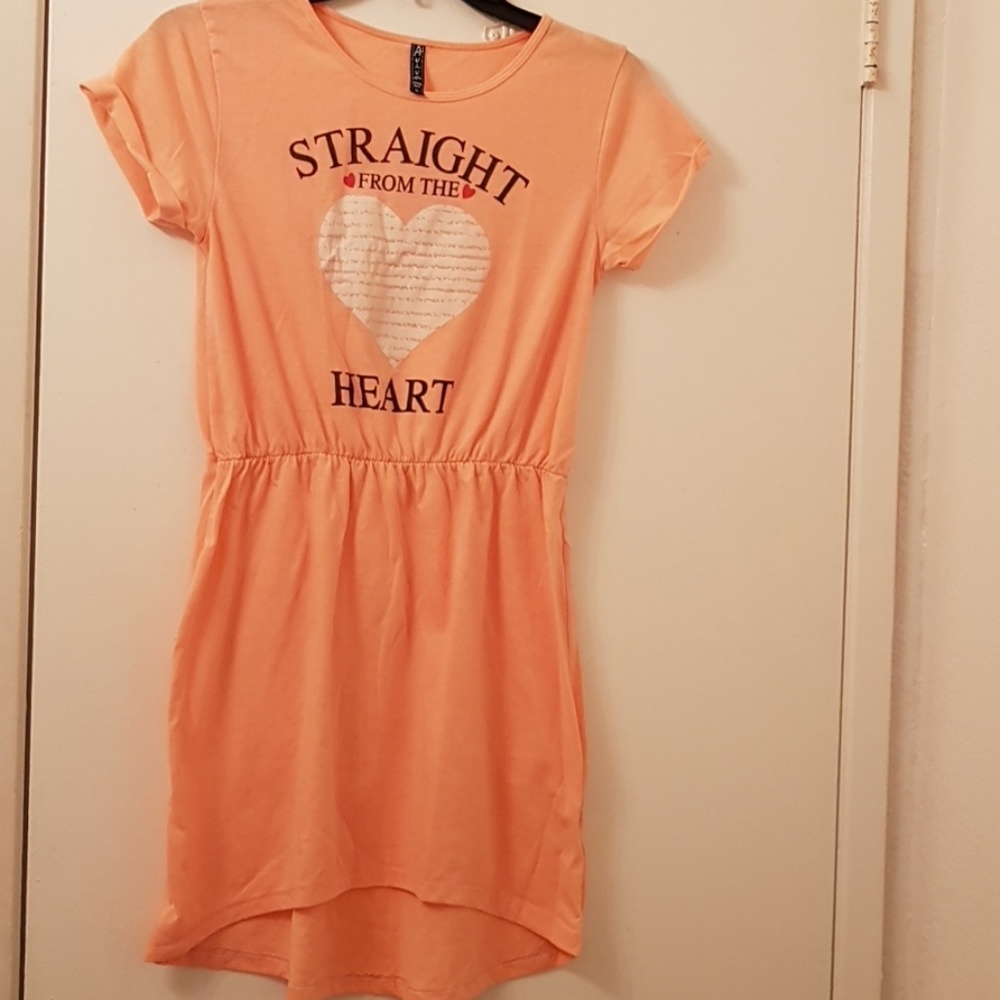 Orange dress